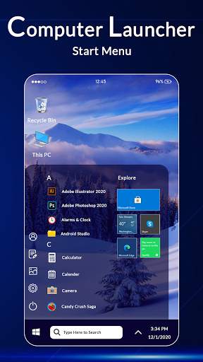 Computer Launcher Win10 2021 screenshot 1