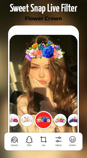 Sweet Snap Live Filter - Snap Cat Face Camera Edit screenshot 5