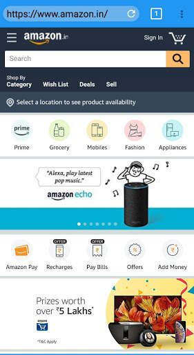 Unitech browser screenshot 8