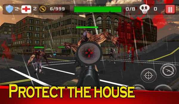 Zombie Hunter-Sniper City 3D screenshot 2