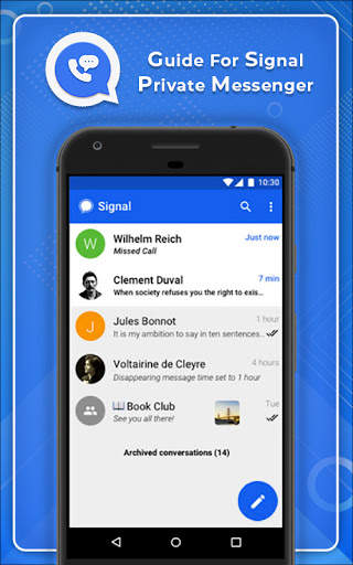 Signal Private Messenger Guide screenshot 1