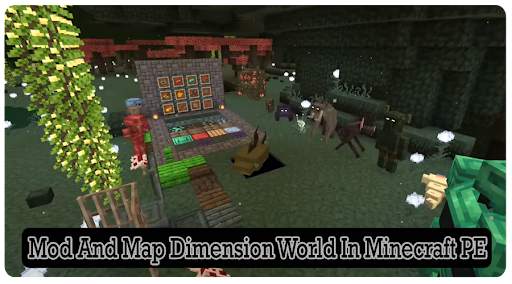 Mods Dimension World Minecraft screenshot 2