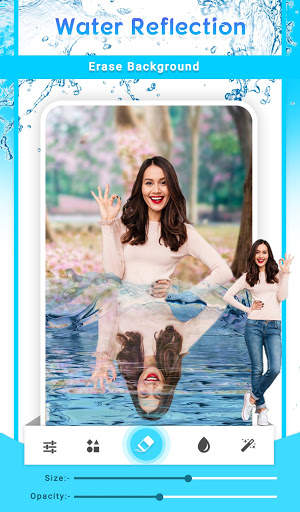 Water Reflection Photo Effect 5 تصوير الشاشة