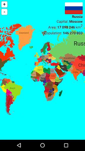 World's Countries & Capitals Quiz Game screenshot 2