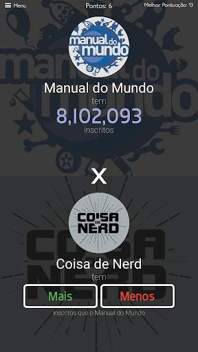Tuber More or Less Brasil screenshot 4
