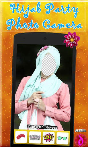 Hijab Party Photo Camera screenshot 2