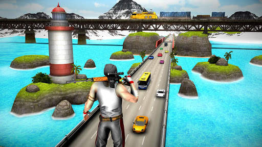 Highway Sniper Shooter - 3D Shooting screenshot 2
