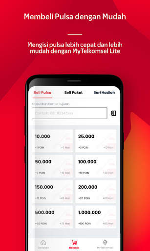 MyTelkomsel Lite – Mudah Cek Kuota & Beli Paket screenshot 4