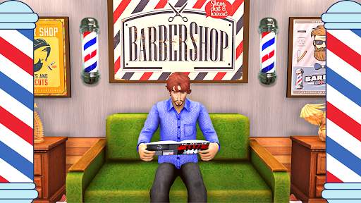 Real Barber Haircutting Shop screenshot 1