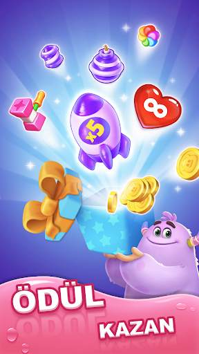 Sweet Crunch: 3'lü eşleştirm screenshot 4