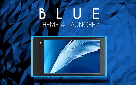 Blue Theme and Launcher 2017 screenshot 2