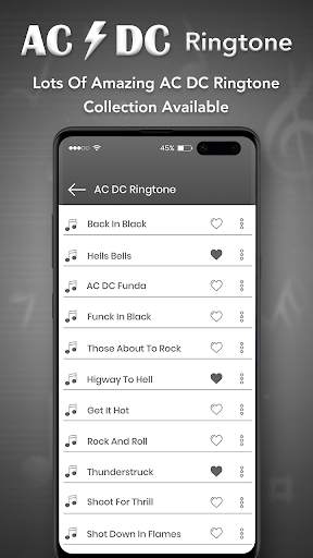 AC DC Ringtone screenshot 2