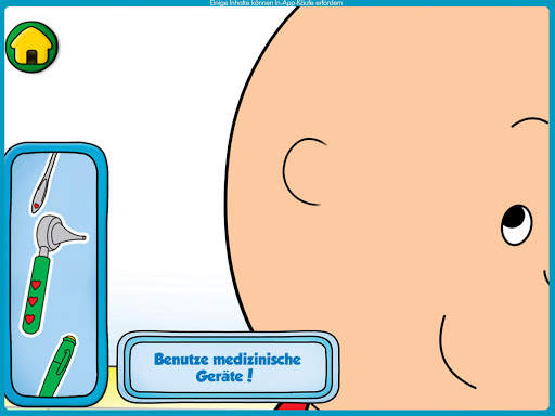 Caillou geht zum Arzt screenshot 8