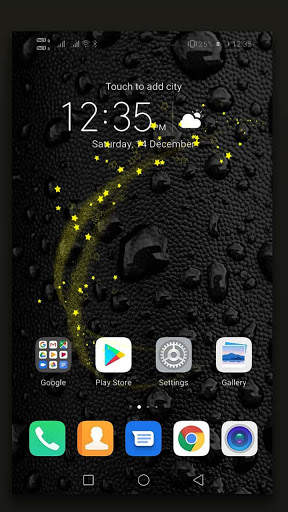 Black Water Live Wallpaper screenshot 3
