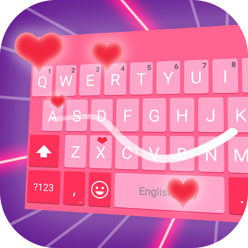 Cute &amp; Pink Keyboard Theme icon