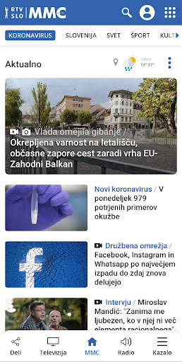 RTV Slovenija screenshot 1