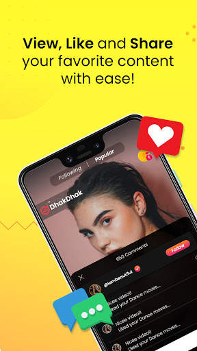 DhakDhak – Best Short Video App! screenshot 4