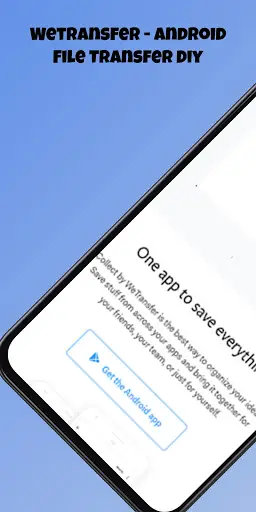 Wetransfer for android - File Transfer Diy screenshot 1