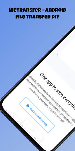 Wetransfer for android - File Transfer Diy screenshot 1