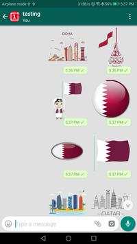 Qatar WhatsApp Stickers screenshot 8