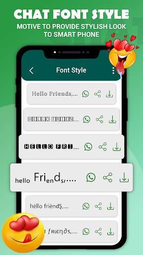 Chat Styles Cool Font & Stylish Text for WhatsApp screenshot 3
