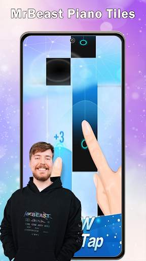 MrBeast piano Tiles Challenge screenshot 1