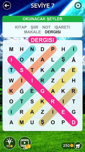 Kelime arama : Gizli Kelime screenshot 1