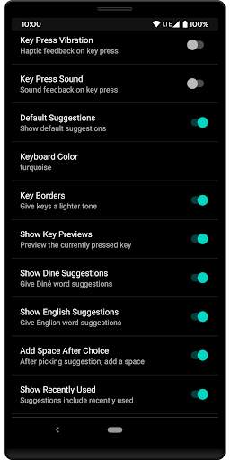 Diné/Eng Keyboard screenshot 5