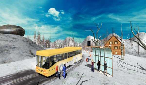 Offroad Bus Mountain Climber screenshot 14