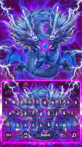 Lightning dragon Keyboard screenshot 4