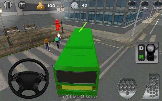 Bus Simulator 3D 2016 : City screenshot 2