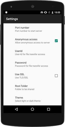WiFi File Share - Free screenshot 4