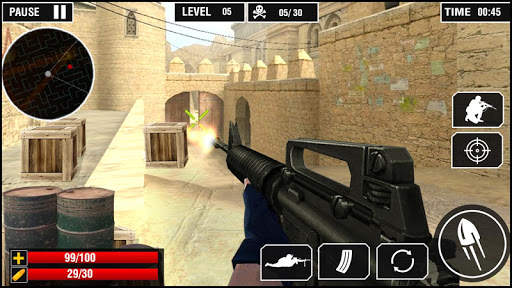 Critical Gun Strike Ops- Free Shooting fps games screenshot 1