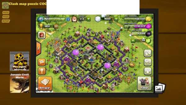 Map Puzzle 2 for COC screenshot 1
