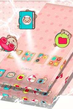 Kawaii Mouse Launcher Theme screenshot 2