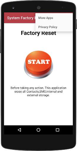 Reset Phone Mobile Full Factory Reset screenshot 1