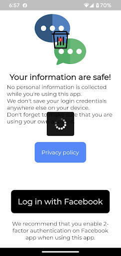 Delete Messenger Messages screenshot 5