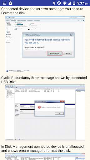 USB Drive Data Recovery Help screenshot 5