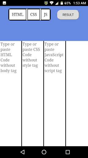 Visual Code Editor for HTML, CSS, JavaScript 2 تصوير الشاشة
