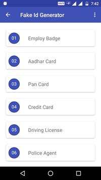 Fake ID Card Maker screenshot 1