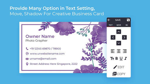 Business Card Maker screenshot 2