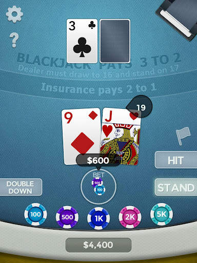 Blackjack 21 screenshot 1