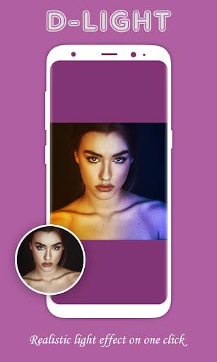 D - LIGHT : Face Dual Light Effect 1 تصوير الشاشة
