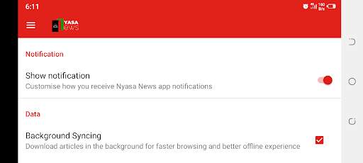 Nyasa News screenshot 11