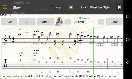 Blues Guitar Soloist Lite screenshot 5