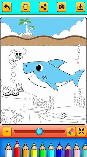 Baby Shark Drawing and Coloring screenshot 5