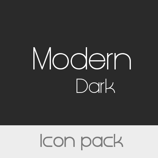 Icon Pack Modern Dark icon