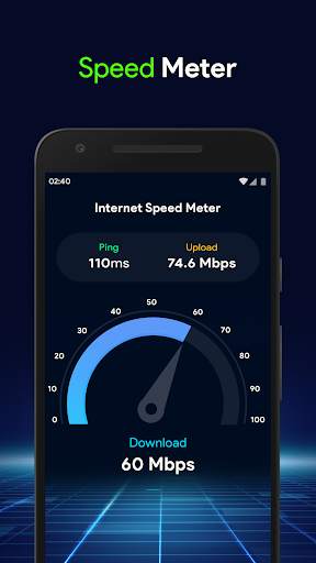 Internet Speed Meter-Speed Test 6 تصوير الشاشة