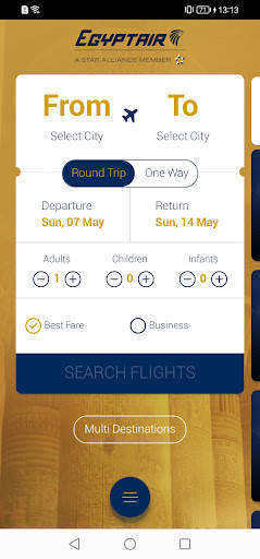 EGYPTAIR screenshot 1