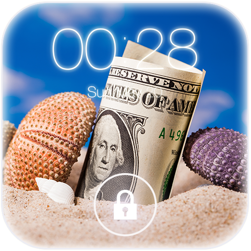 Money lock screen icon